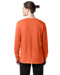 Hanes 5286 Men's 5.2 oz. ComfortSoft® Cotton Long-Sleeve T-Shirt Back Thumbnail