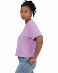 Comfort Colors 3023CL Ladies' Heavyweight Cropped T-Shirt Side Thumbnail