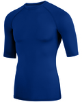 Augusta Sportswear 2606 Hyperform Compression Half Sleeve Tee Front Thumbnail