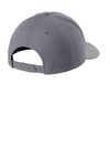 Sport-Tek STC43 Curve Bill Snapback Cap Back Thumbnail