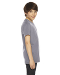 american apparel 2201 youth fine jersey usa made short-sleeve t-shirt Side Thumbnail