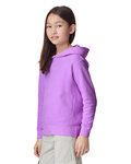 Comfort Colors 1467Y Youth Lightweight Hooded Sweatshirt Side Thumbnail