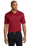 port authority k528 performance fine jacquard polo Front Thumbnail