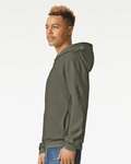 American Apparel RF497 ReFlex Fleece Unisex Full Zip Hoodie Side Thumbnail
