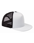 big accessories bx030 5-panel foam front trucker cap Front Thumbnail