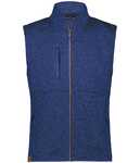 Holloway 223542 Alpine Sweater Fleece Vest Front Thumbnail