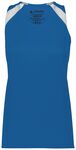 Augusta Sportswear 348 Ladies Overspeed Track Jersey Front Thumbnail