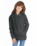 hanes p473 youth ecosmart ® pullover hooded sweatshirt Front Thumbnail