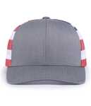 Pacific Headwear 104P PRINTED TRUCKER CAP Front Thumbnail