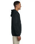 jerzees 4999 super sweats ® nublend ® - full-zip hooded sweatshirt Side Thumbnail
