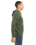 Bella + Canvas 3739 Unisex Sponge Fleece Full-Zip Hooded Sweatshirt Side Thumbnail