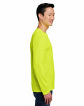Harriton M118L Unisex Charge Snag and Soil Protect Long-Sleeve T-Shirt Side Thumbnail