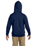 Jerzees 996Y Youth 8 oz. NuBlend® Fleece Pullover Hooded Sweatshirt Back Thumbnail