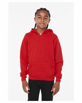 Bella + Canvas 3719Y Youth Sponge Fleece Pullover Hooded Sweatshirt Front Thumbnail