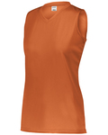 Augusta Sportswear 4795 Girls Attain Wicking Sleeveless Jersey Front Thumbnail