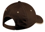 Port Authority C835 Vintage Washed Contrast Stitch Cap Back Thumbnail
