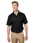 dickies ws673 men's short sleeve slim fit flex twill work shirt Front Thumbnail