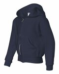 Jerzees 993B NuBlend® Youth Full-Zip Hooded Sweatshirt Side Thumbnail