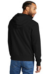 allmade al4000 unisex organic french terry pullover hoodie Back Thumbnail