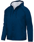Augusta Sportswear AG3102 Hooded Coach's Jacket Front Thumbnail