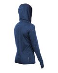 Anetik WSBRZH0 Women's Breeze Tech Hooded Long Sleeve T-Shirt Back Thumbnail