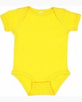 rabbit skins 4400 infant baby rib bodysuit Front Thumbnail