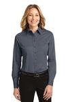 Port Authority L608 Ladies Long Sleeve Easy Care Shirt Front Thumbnail