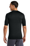 Sport-Tek ST120 PosiCharge ® Compression 1/2-Sleeve Tee Back Thumbnail