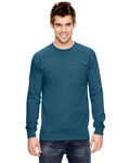 Comfort Colors C4410 Adult Heavyweight RS Long-Sleeve Pocket T-Shirt Back Thumbnail