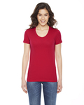 American Apparel BB301W Ladies' Poly-Cotton Short-Sleeve Crewneck Front Thumbnail