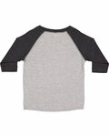 Rabbit Skins RS3330 Toddler Baseball T-Shirt Back Thumbnail