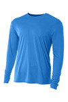 A4 N3165 Cooling Performance Long Sleeve T-Shirt Front Thumbnail