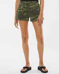 Independent Trading Co. PRM20SRT Women’s Lightweight California Wave Wash Sweatshorts Front Thumbnail