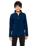 Team 365 TT80Y Youth Leader Soft Shell Jacket Back Thumbnail