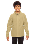 team 365 tt90y youth campus microfleece jacket Front Thumbnail