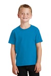 port & company pc54y youth core cotton tee Front Thumbnail