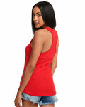 next level n1533 ladies' ideal racerback tank Back Thumbnail