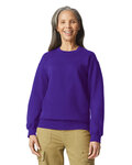 gildan sf000 adult softstyle® fleece crew sweatshirt Front Thumbnail