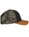 outdoor cap hpc615m structured camo mesh back hat Side Thumbnail