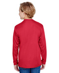 A4 NB3165 Youth Long Sleeve Cooling Performance Crew Shirt Back Thumbnail