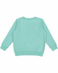 lat l2225 youth elevated fleece crew Back Thumbnail
