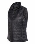 independent trading co. exp220pfv women's puffer vest Side Thumbnail