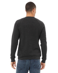 bella + canvas 3901 unisex sponge fleece crewneck sweatshirt Back Thumbnail