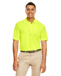 core 365 88181r men's radiant performance piqué polo with reflective piping Front Thumbnail