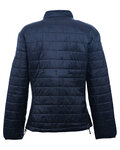 Burnside 5713 Ladies' Quilted Puffer Jacket Back Thumbnail