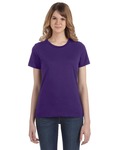 Anvil by Gildan 880 Ladies 100% Combed Ring Spun Cotton T-Shirt Back Thumbnail
