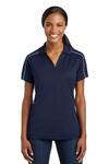 Sport-Tek LST653 Ladies Micropique Sport-Wick ® Piped Polo Front Thumbnail