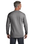 Comfort Colors C4410 Adult Heavyweight RS Long-Sleeve Pocket T-Shirt Back Thumbnail