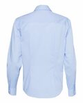 van heusen 13v5053 women's cotton/poly solid point collar shirt Back Thumbnail