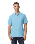 Gildan 64800 Men's Softstyle Double Pique Polo Front Thumbnail